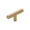 Hickory Hardware Bar Pulls Collection T-Knob 2-3/8 Inch x 1/2 Inch Champagne Bronze Finish HH075591-CBZ - alternate 5